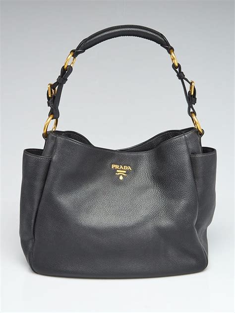 prada daino pebbled leather hobo|prada vitello daino price.